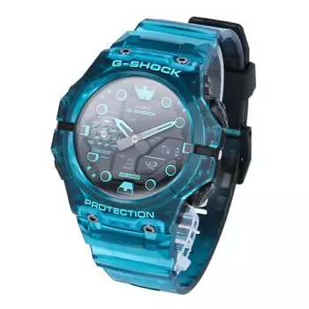 Часы CASIO G-SHOCK GA-B001 SERIES мужские Bluetooth Carbon Blue Black Skeleton Gradient GA-B001G-2A [Товар]