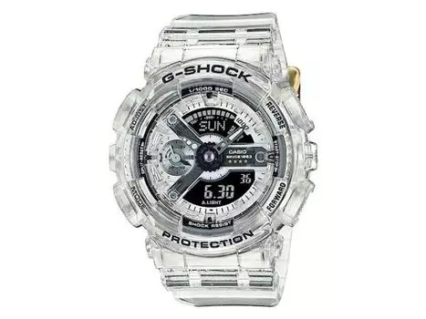 Часы CASIO G-SHOCK GMA-S114RX-7AJR, ограниченная серия CLEAR REMIX, 45,9 мм, посвященная 40-летию