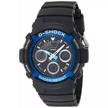 Часы CASIO G-SHOCK Overseas Digiana AW-591-2ADR синие НОВЫЕ из Японии