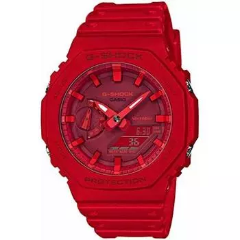 Часы CASIO G-SHOCK с карбоновым сердечником GA-2100-4A Men Red NEW