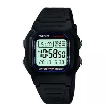 Часы Casio import W800H-1A мужские черные