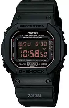 Часы CASIO MAT BLA RED EYE Матовый черный красный глаз Casio/G-SHOCK DW-5600MS-1 Мужские [Товар]