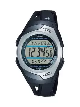 Часы CASIO PHYS Fizz Runner Часы LAP MEMORY60 TOUGH BATTERY10 Черный [Casio] STR-300C-1V [Обратный импорт]