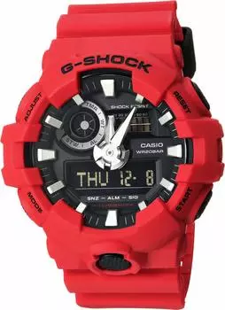 Часы Casio Quartz Resin Casual Watch One Size Red Men s G SHOCK