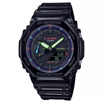 Часы CASIO Размер Overseas Модель G-SHOCK GA-2100RGB-1A Мужские [Товар]