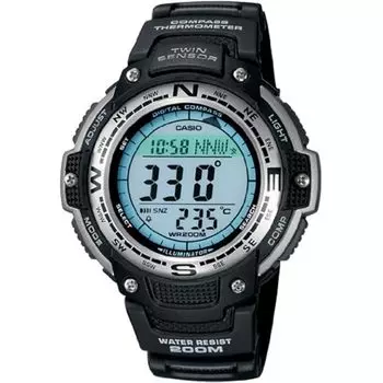 Часы CASIO SPORTS GEAR SGW-100-1 с двумя датчиками Мужские [Повторно импортированный продукт]