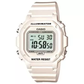 Часы Casio стандартные F-108WHC-7BJF белые