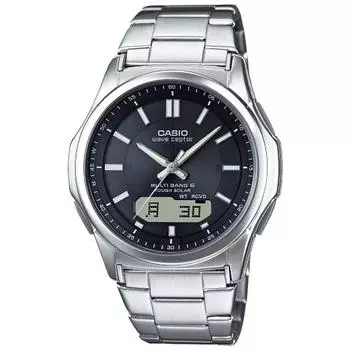 Часы Casio Wave Ceptor [] Радио Solar WVA-M630D-1AJF Мужские серебристые