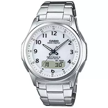 Часы Casio Wave Ceptor [] Радио Solar WVA-M630D-7AJF Мужские серебристые
