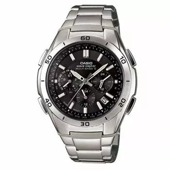 Часы Casio Wave Ceptor [] Радио Solar WVQ-M410DE-1A2JF Мужские серебристые
