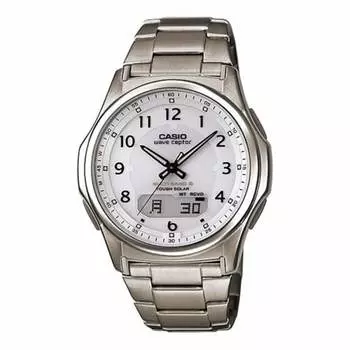 Часы Casio Wave Ceptor [] Радио Солнечная WVA-M630TDE-7AJF Мужские Серебристые