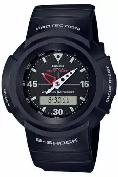 Часы черные [Casio] G-Shock [] AW-500E-1EJF мужские