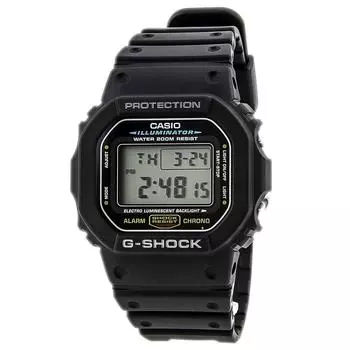 Часы черные [Casio] G-Shock [] DW-5600E-1 мужские чёрный