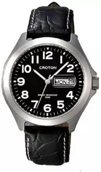 Часы черные [Croton] RT-144M-1 мужские