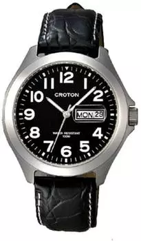 Часы черные [Croton] RT-144M-1 мужские
