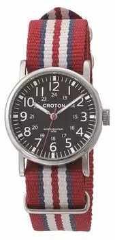 Часы черные [Croton] RT-173M-01 мужские