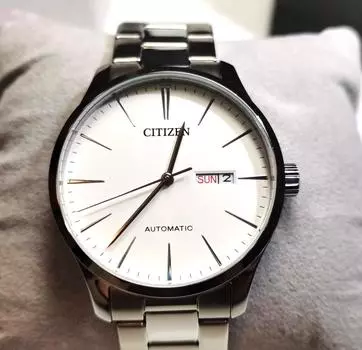 Часы Citizen Japan из нержавеющей стали с автоматическим механизмом NH8350-83A