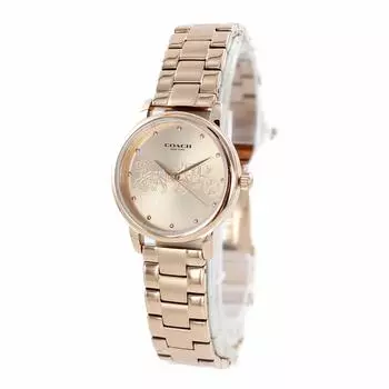 Часы COACH GRAND с браслетом из розового золота 14502977 Часы [Coach] Женские [Товар]
