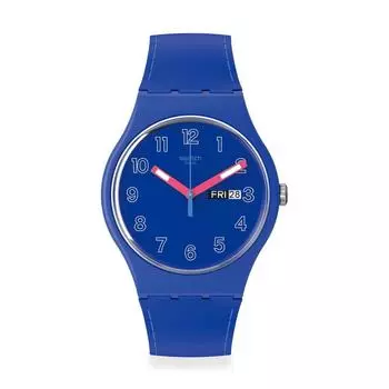 Часы COBALT DISCO ЯНВАРСКАЯ КОЛЛЕКЦИЯ SO29N705 Синий [Swatch] синий