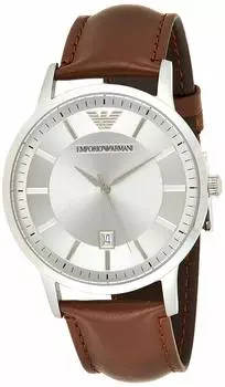 Часы Emporio Armani RENATO Silver x Brown AR2463 мужские [Товар]
