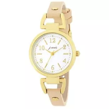 Часы Flame Watch бежевые [Sun Co., Ltd.] J-Axis CF2D0002-IV женские бежевый