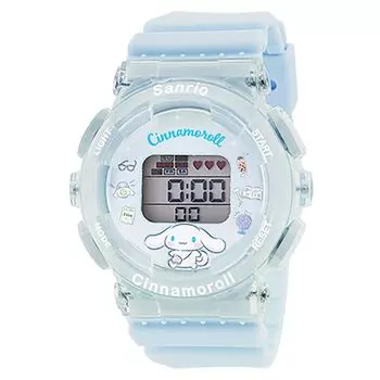 Часы Flame Watch Sanrio Digital Watch Cinnamoroll Ladies Blue [Sun Co., Ltd.] J-Axis CR3C0003-CN
