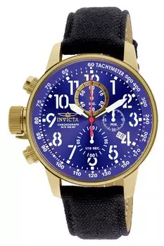Часы Force Chronograph 1516 Black [Invicta] Мужские [Товар] золотой