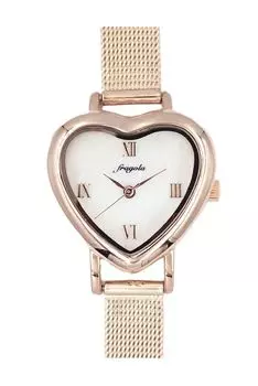 Часы Fragola Heart Mesh Belt Watch PG Rose Gold [Подписаться] N00224S-1 Женские розовый
