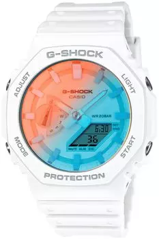 Часы G-Shock [Casio] []BEACH TIME LAPSE Series GA-2100TL-7AJF мужские белые