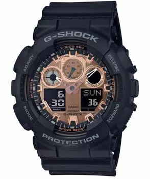 Часы GOLD Black [Casio] G-Shock BLACK&ROSE GA-100MMC-1AJF Мужские