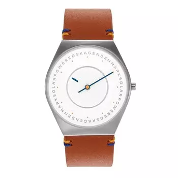 Часы GRENEN SOLAR HALO SKW6872 Коричневые [Skagen] Мужские