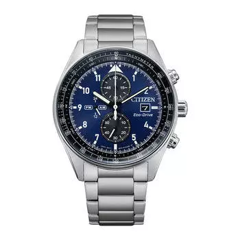 Часы-хронограф CITIZEN Eco-Drive из нержавеющей стали CA0770-81L