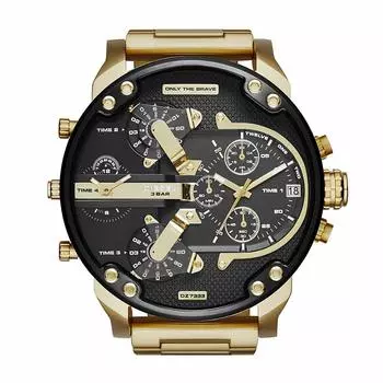 Часы-хронограф DIESEL DZ7333 [Diesel] GOLD&BLACK мужские [Товар]