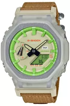 Часы HUF Collaboration Model Brown [Casio] G-Shock [] GA-2100HUF-5AJR Мужские