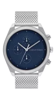 Часы IMPACT 25200360 Серебряные [Calvin Klein] Мужские