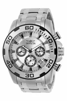 Часы Invicta серии Bolt Swiss Quartz из нержавеющей стали, повседневные, серебристые, мужские (модель: 22317-И) [Элемент]