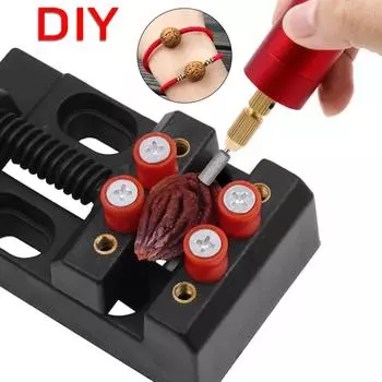 Часы из ореха Carve Bench Clamp Parallel Sculpture Craft Fix Plier (черный) КДЕ