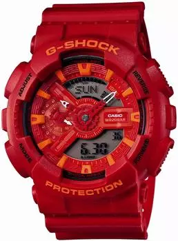 Часы красные [Casio] G-Shock [] GA-110AC-4AJF мужские красный