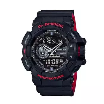Часы кварцевые Casio черные G-Shock G-SHOCK мужские GA-400HR-1A [предмет]