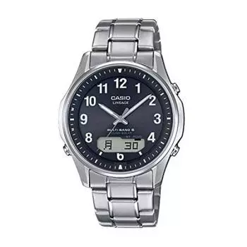 Часы Lineage Radio Solar Silver [Casio] [] LCW-M100TSE-1A2JF Мужские чёрный
