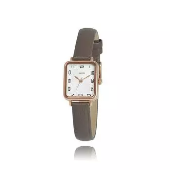Часы LLOYD Tate Square из теплой серой кожи LL2G23100AGY