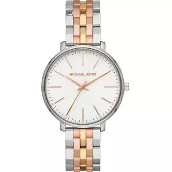 Часы Michael Kors Женские с белым циферблатом белые