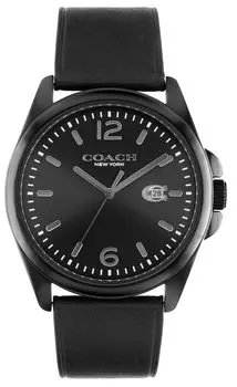 Часы мужские Coach GREYSON 14602588, черные, чёрный