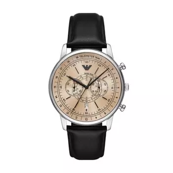 Часы NA AR11634 Black [Emporio Armani] Мужские чёрный