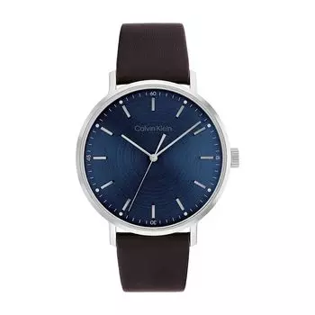 Часы наручные 2023 ck25200052 коричневые [Calvin Klein] мужские