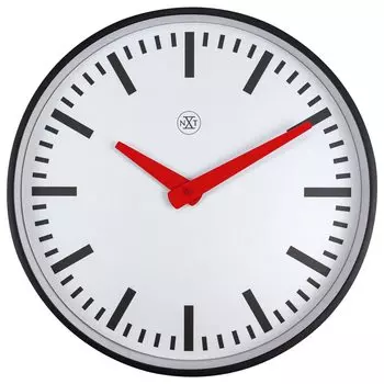 Часы настенные NeXtime New Castle маленькие 7360 Часы Station Quiet Small 26 см
