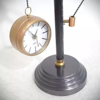 Часы настольные Brass Blockey, винтажные часы настольные Steampunk Brass Blockey, ручная работа, настольные часы, подарок на день рождения, подарок на конфирмацию как