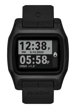 Часы NIXON унисекс High Tide High Tide часы ударопрочные удобные цифровые мужские женские (Все черное)
