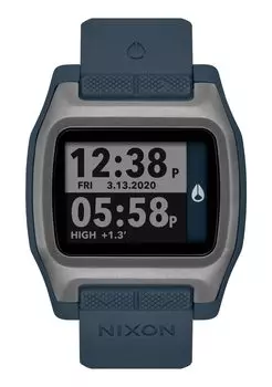 Часы NIXON унисекс High Tide High Tide часы ударопрочные удобные цифровые мужские женские (Темный сланец)