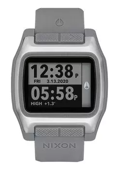 Часы NIXON унисекс High Tide High Tide часы ударопрочные удобные цифровые мужские женские (Серый) серый